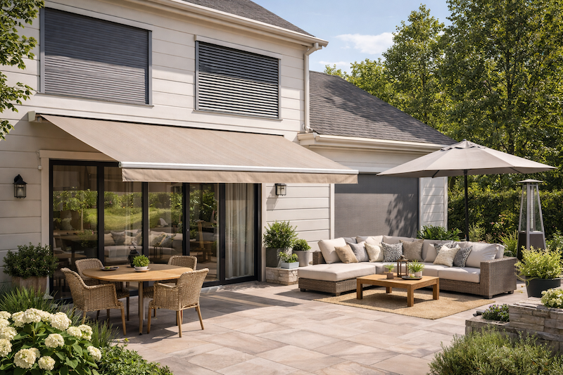 külső árnyékolás